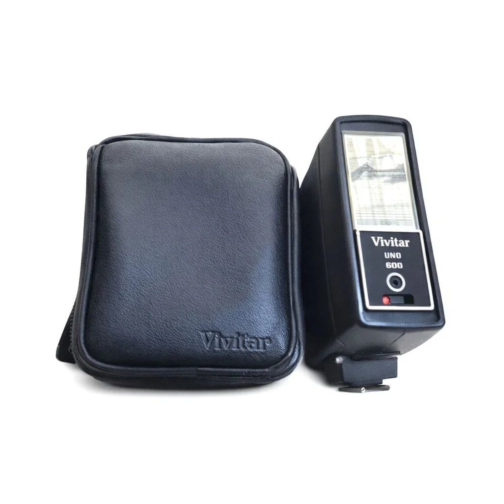 VIVITAR Model 253 Automatic Thyristor Electronic Flash W Manual & Cover See Note